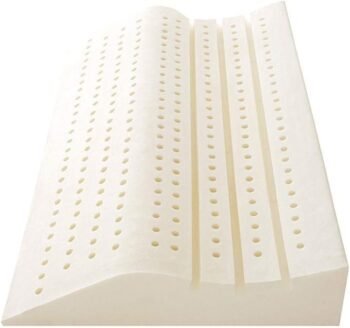 Pillow, Anatomic White, Width 25.6 inches (65 cm), Latex Pillow, Cover Washable