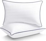 Hotel Pillows for Sleeping Standard Size Set of 2, Soft Down Alternative Pillow for Side, Back or Stomach Sleeper